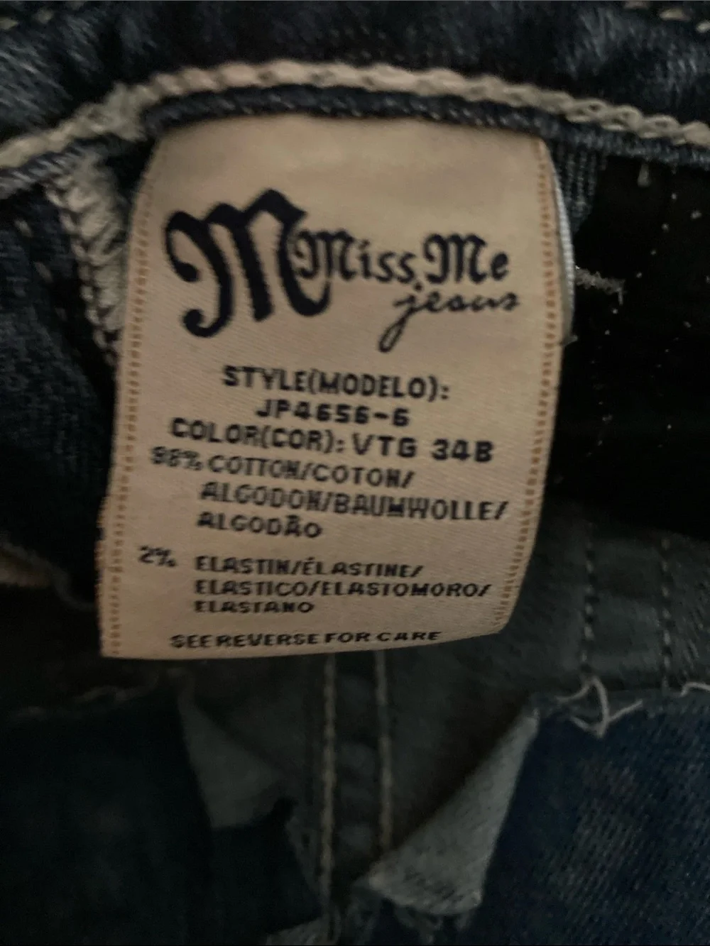 Miss Me stylish blue